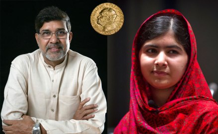 Malala Yousafzai dan Kailash Satyarthi peraih nobel perdamaian 2014