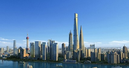 Shanghai Tower gedung tertinggi di dunia